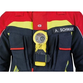 Ubranie bojowe FIRE FLEX – granatowo-czerwony NOMEX® NXT (CNBOP) + napisy